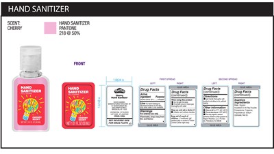 Label Artwork - Play Doh(PLYD 100)Hand Sanitizer Label Artwork